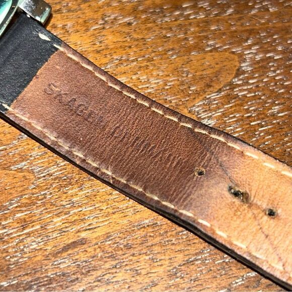 Skagen Analog Leather Band Watch